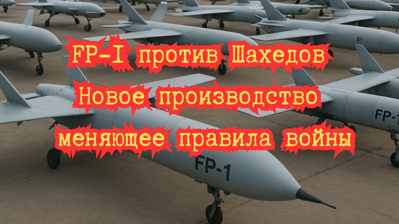 ⚡ FP-1 Дрон против &laquo;Шахедов&raquo;: новое производство, меняющее правила игры!