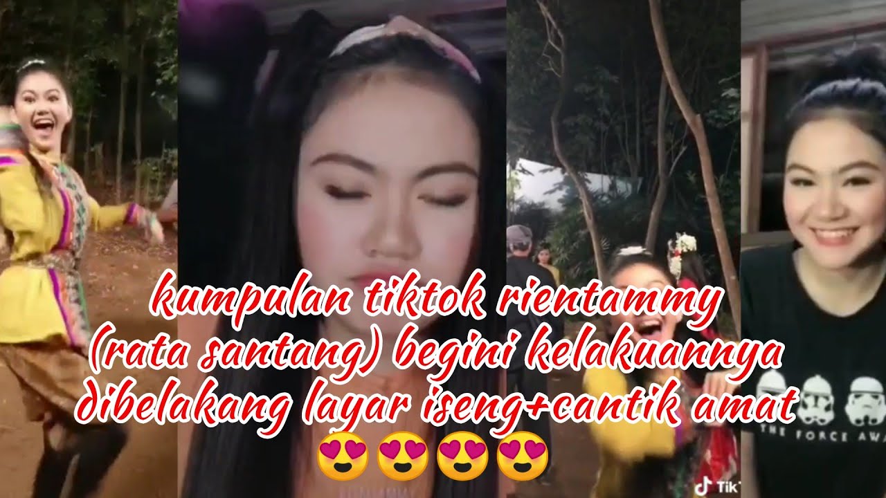 10MENIT TIKTOK Rientammy (Rara Santang)Ada ada aja kelakuannya dibelakang layar ISENG LUCU+CANTIKNYA