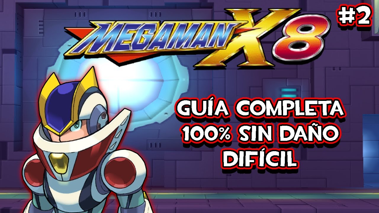 Megaman X8 (PS2) - Guía Completa 100% Parte 2 de 3 (Dificultad Difícil, Rango AAA, Sin Daño)