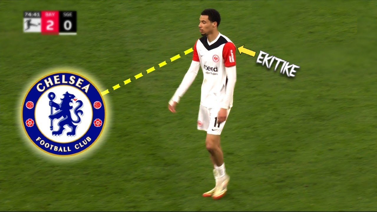 Hugo Ekitike vs Bayern Munich | Chelsea Transfer Target 💙