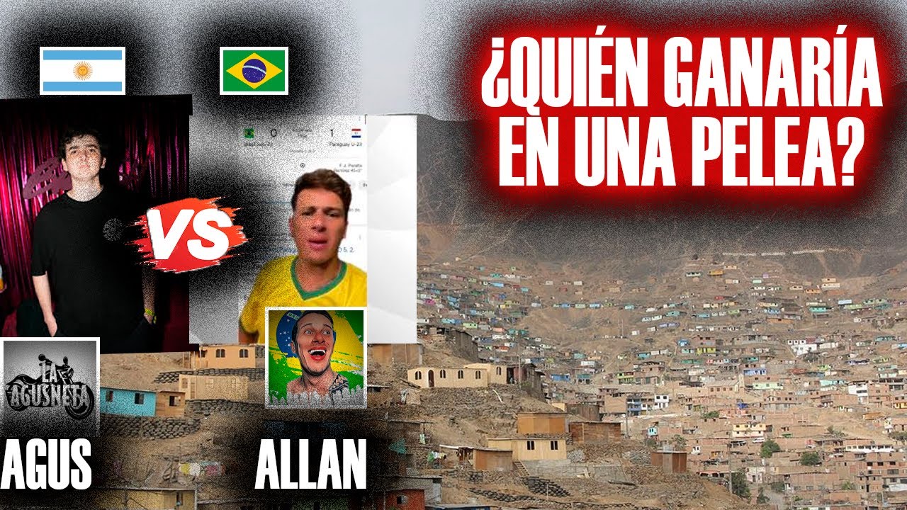 🇦🇷🇧🇷 ANÁLISIS, ¿Quién ganaría en una pelea entre Agusneta y Allan Canalha? Fortalezas y debilidades