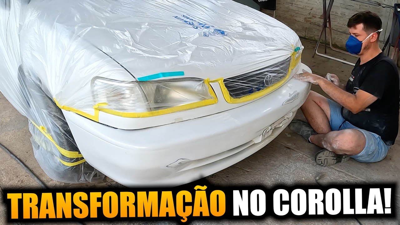 REFORMA EM 1 DIA NO COROLLA 1999!