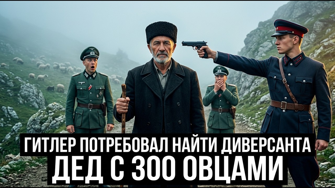 ГИТЛЕР ПОТРЕБОВАЛ НАЙТИ СОВЕТСКОГО ДИВЕРСАНТА — ИМ ОКАЗАЛСЯ ДЕД С 300 ОВЦАМИ
