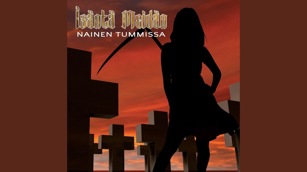 Nainen tummissa