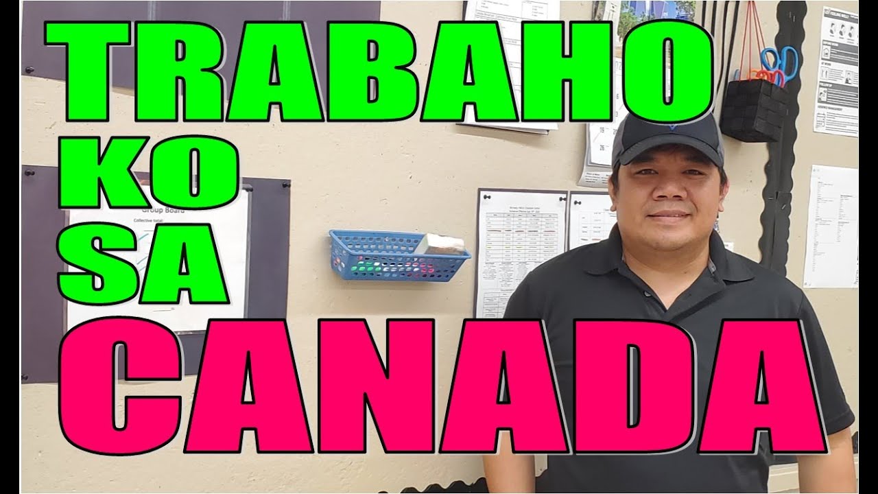 ANO ANG TRABAHO KO SA CANADA? | BUHAY CANADA | BUHAY SA CANADA | PINOY IN CANADA | OFW IN CANADA