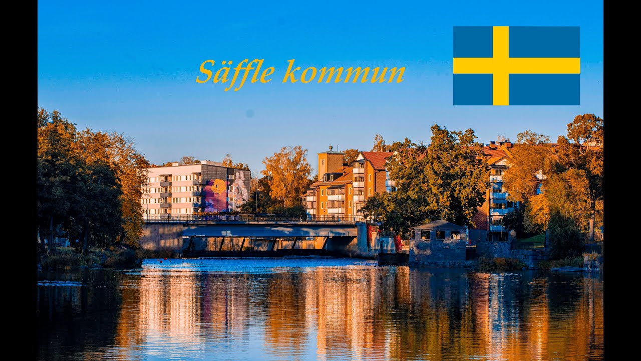 En promenad i Säffle kommun ....Walk in autumn and evening in Sweden 2020