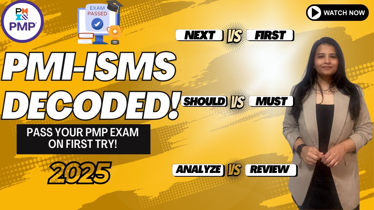 PMI's Question Language DECODED | Pass PMP Exam on First Try (2025 Guide) #pmpl #exam #language #pmi
