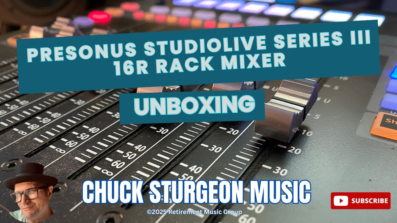 Presonus StudioLive Series III 16R Rack Mixer Part 1 - Unboxing