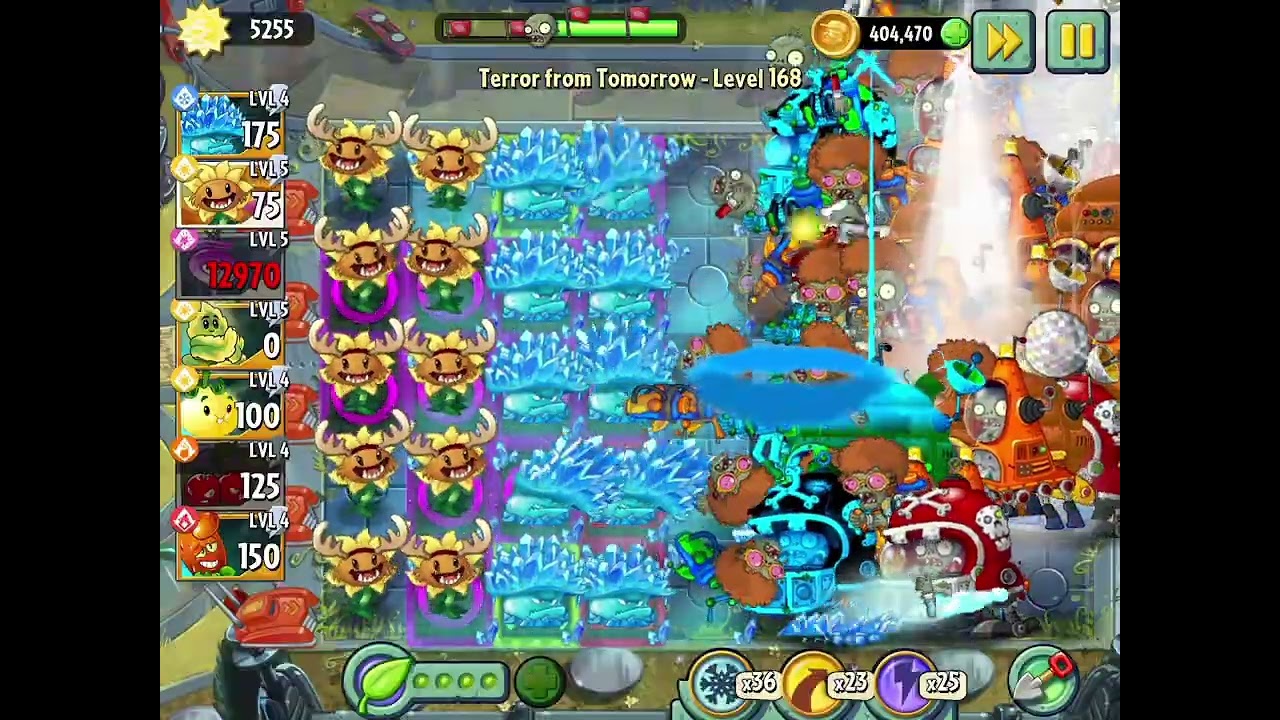 Crazy Zombies wave Ever PVZ2