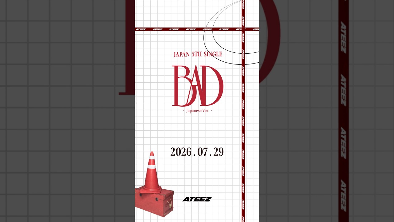 ATEEZ - [JAPAN 5TH SINGLE 'BAD (Japanese Ver.)'] Preview
