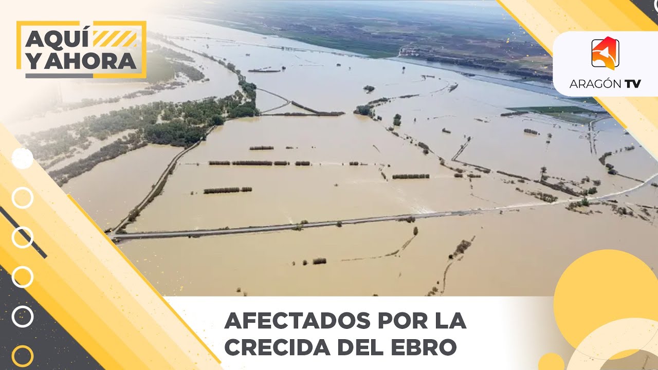 Localidades de la Ribera Alta afectadas por la crecida del Ebro