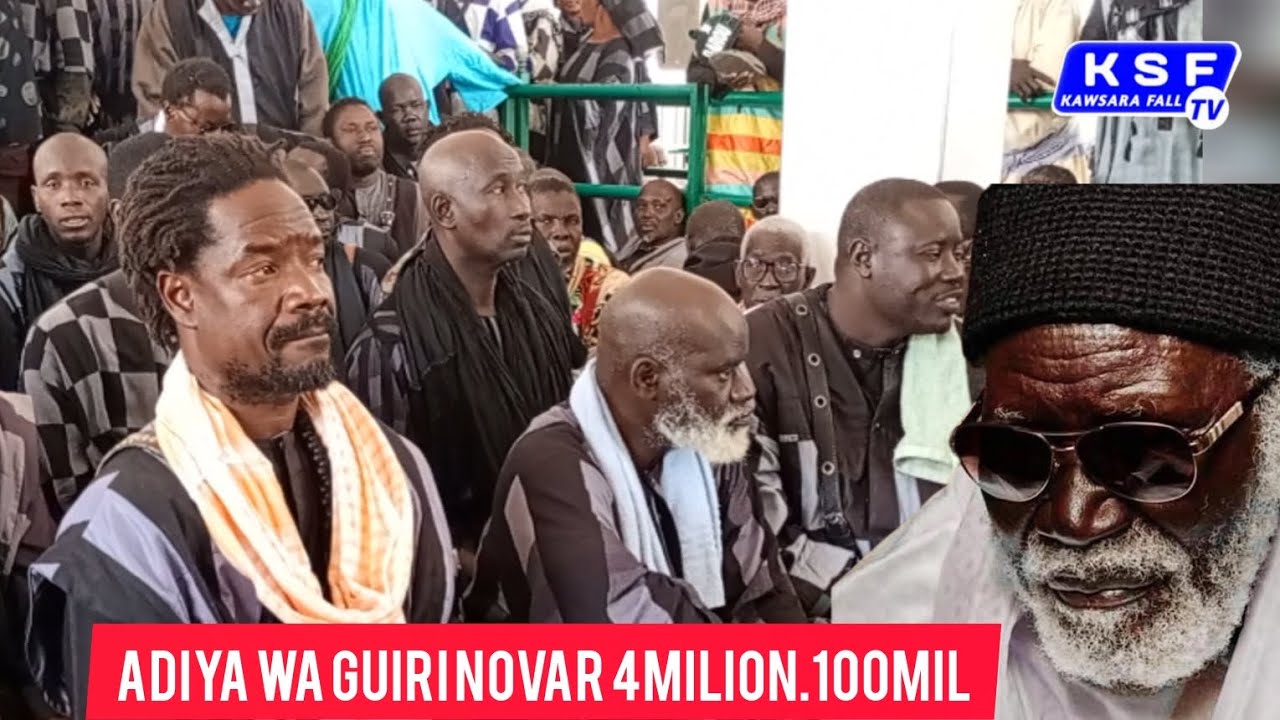 Déballe Adiya Wa Dahira Kawsara Wa Kuer Seringe Amdy Khady Fall 4.millions.100mill