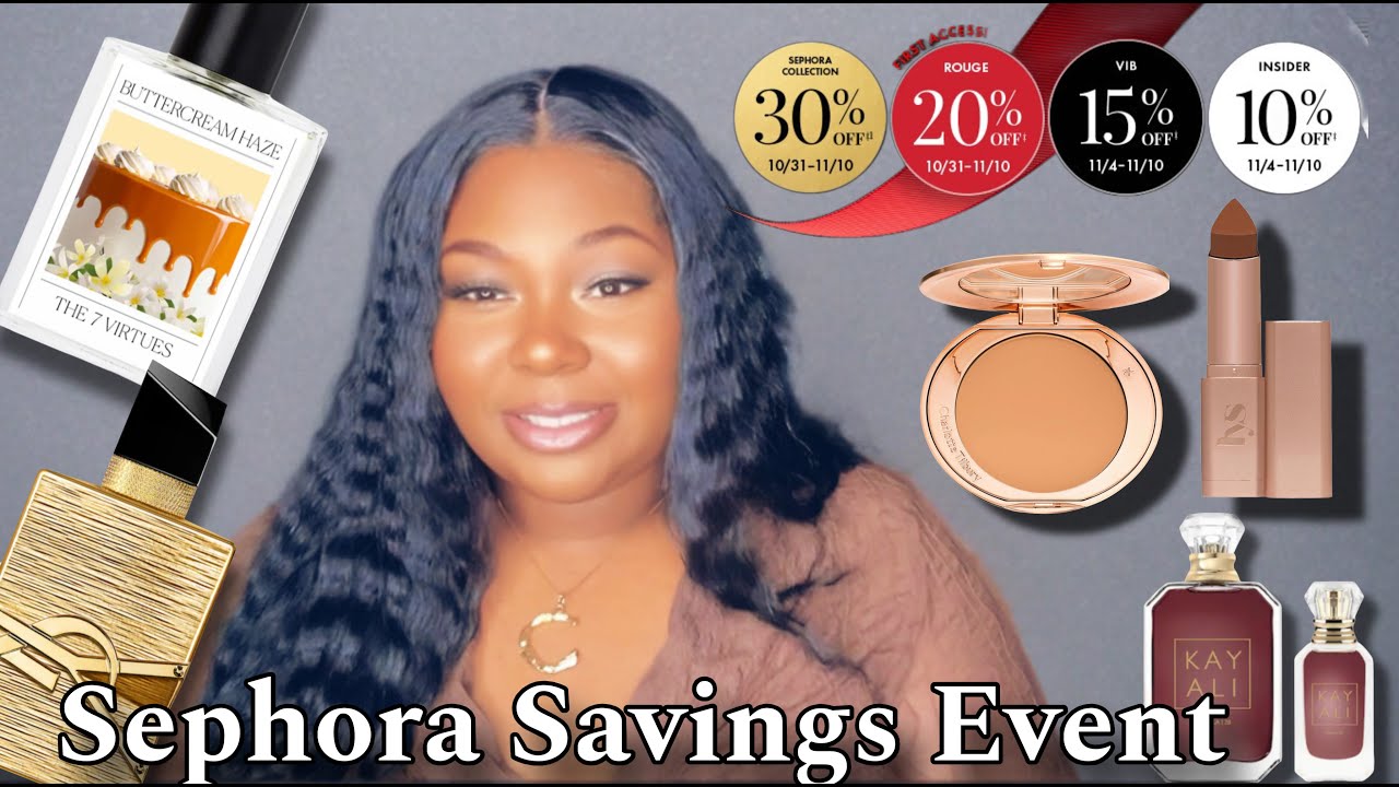 SEPHORA SAVINGS EVENT | WISHLIST😍|PERUME HAUL 