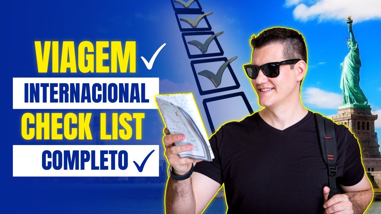 Primeira VIAGEM INTERNACIONAL: Checklist completo | Viagem com Pontos Tales Toledo