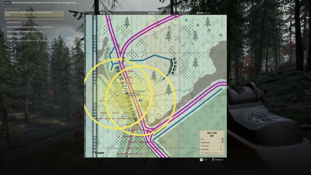 Hell Let Loose Guide - Understanding map marks, topography, and sector captures