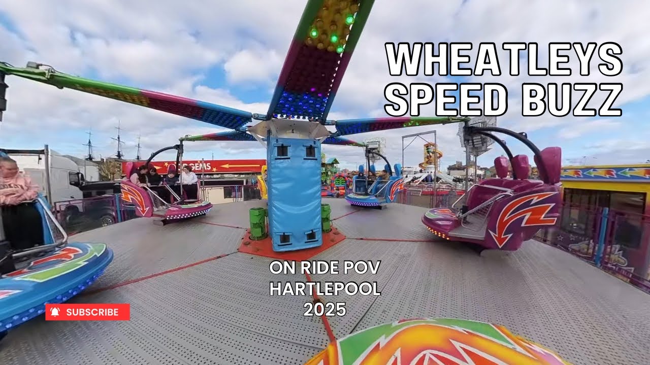 Wheatleys Speed Buzz KMG Fun Factory | ON ride POV 