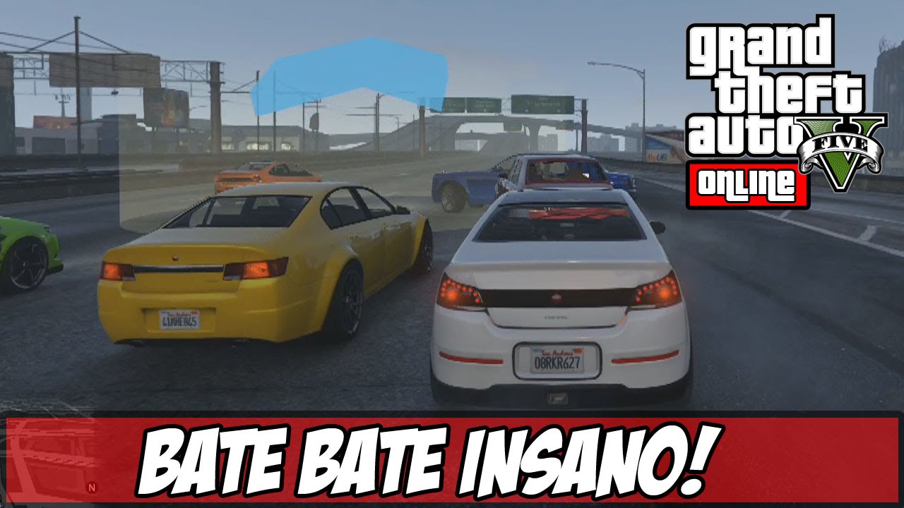 GTA V - Caça ao BugBug e Bate Bate INSANO!!! (Ps4)