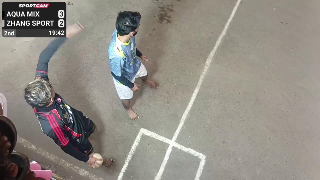 Aqua mix vs Zhang sport - 2nd round 6th match monu maidan