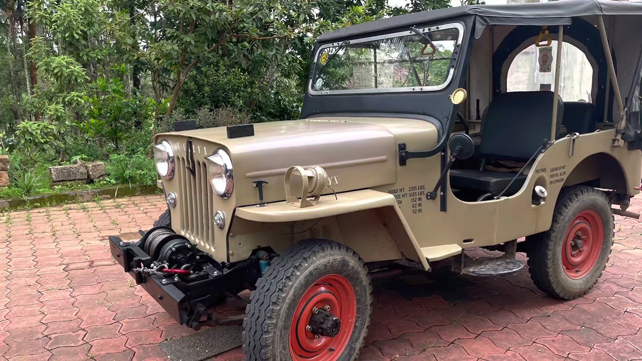 Installing PTO winch on CJ3B