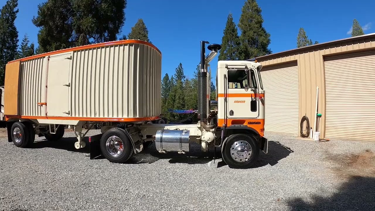 1980 Kenworth K100 with 1958 Reliance Trailer