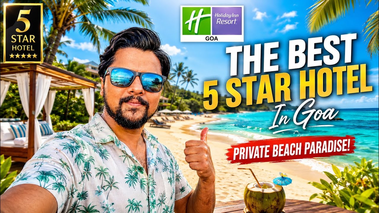 The Best 5 Star Hotel In Goa With Private Beach | Holiday Inn Resort Goa 