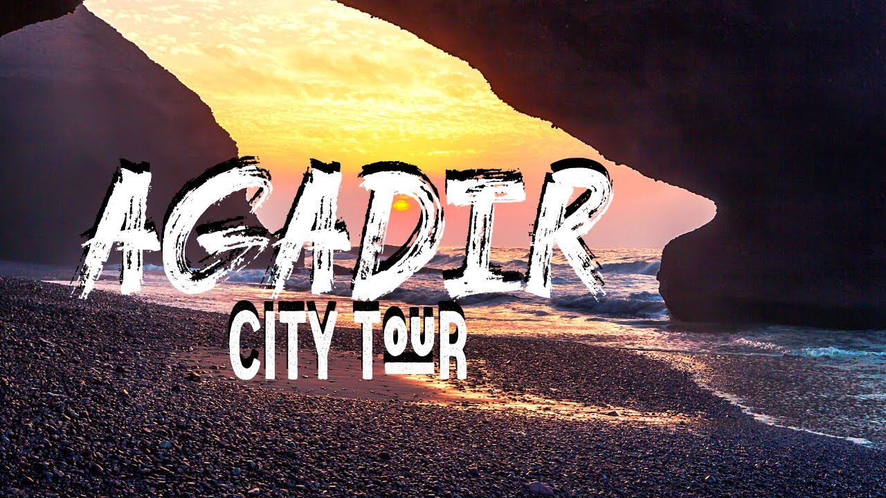 Agadir City Tour l Morocco Video Walk【4K Travel】🇲🇦 ✈️