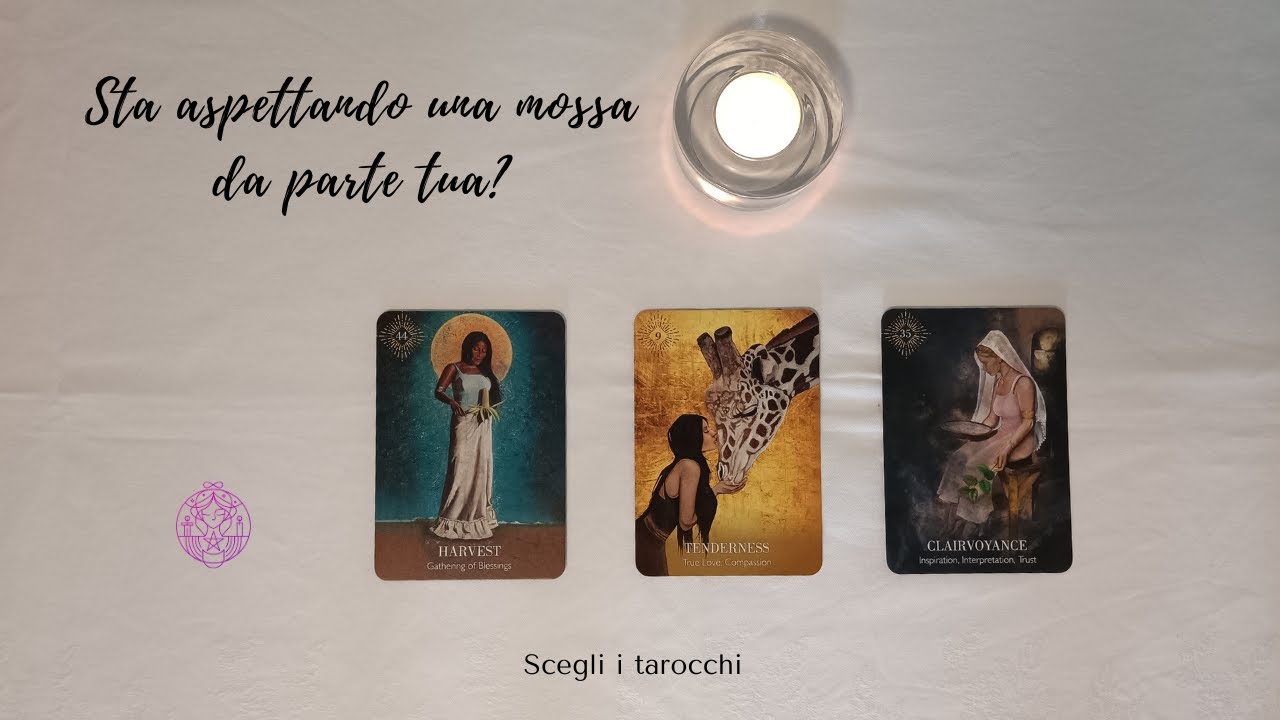 😎😍 Sta aspettando una mossa da parte tua? 🔮  Scegli i tarocchi