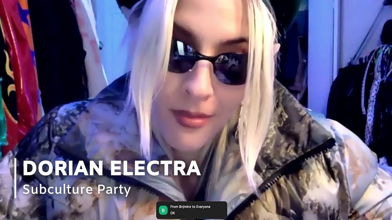 Dorian Electra live at Subculture Party | Jan 9, 2021