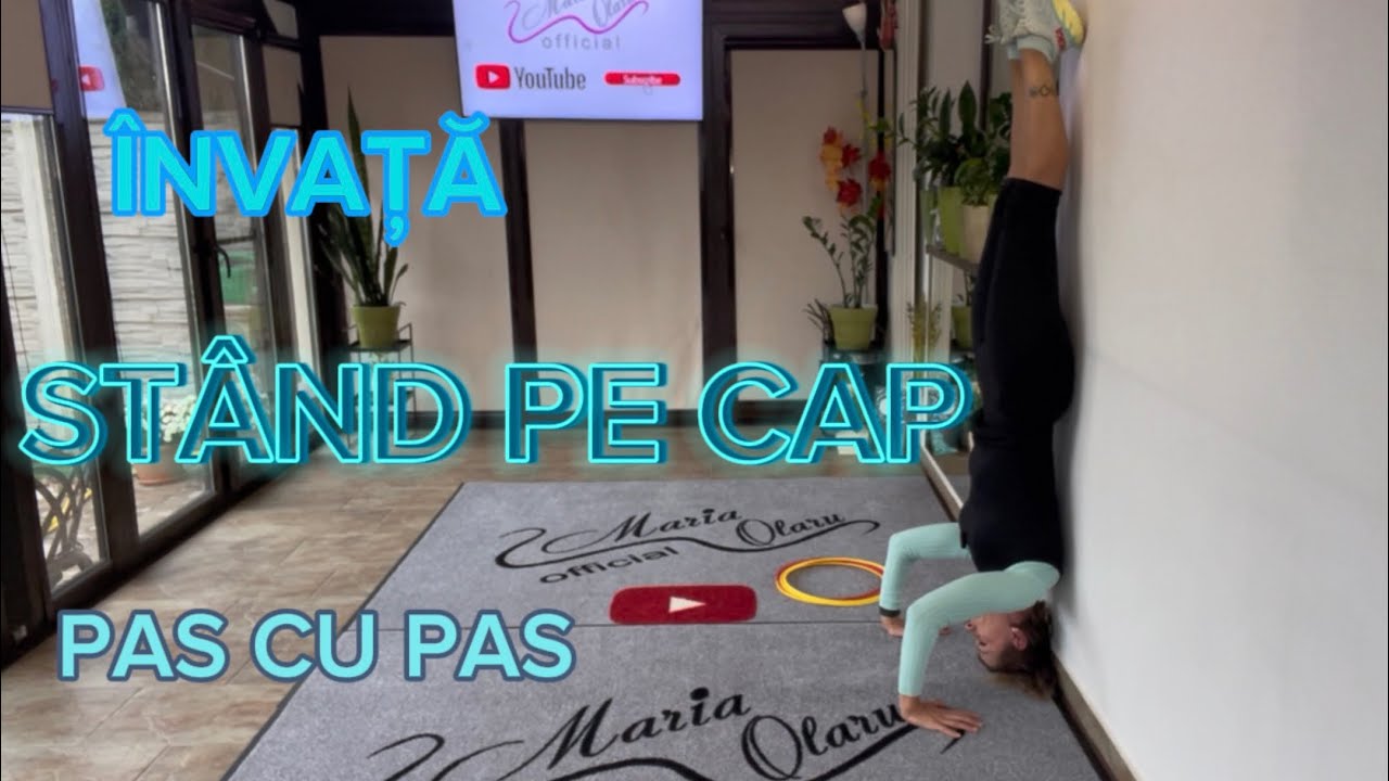 STÂND PE CAP/pas cu pas/Metodica învățării