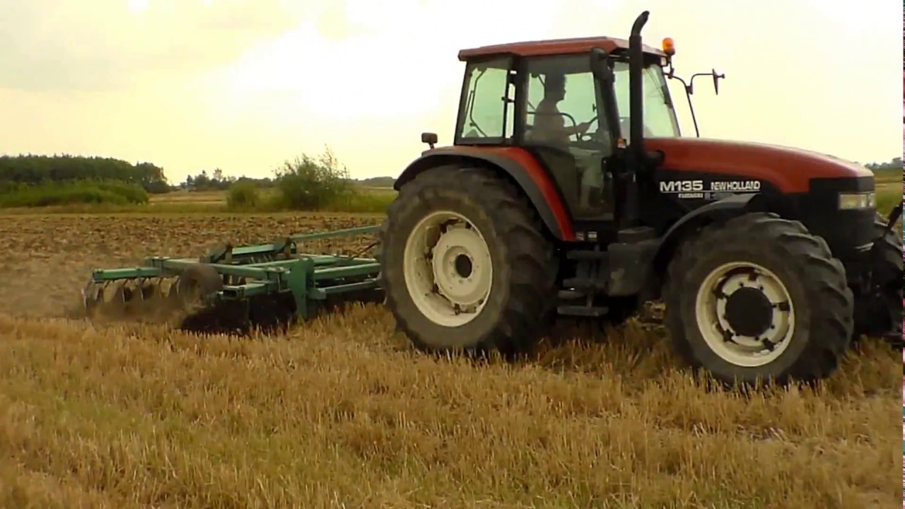 TALERZOWANIE 2012 (NEW HOLLAND M135 + talerzówka) FULL HD