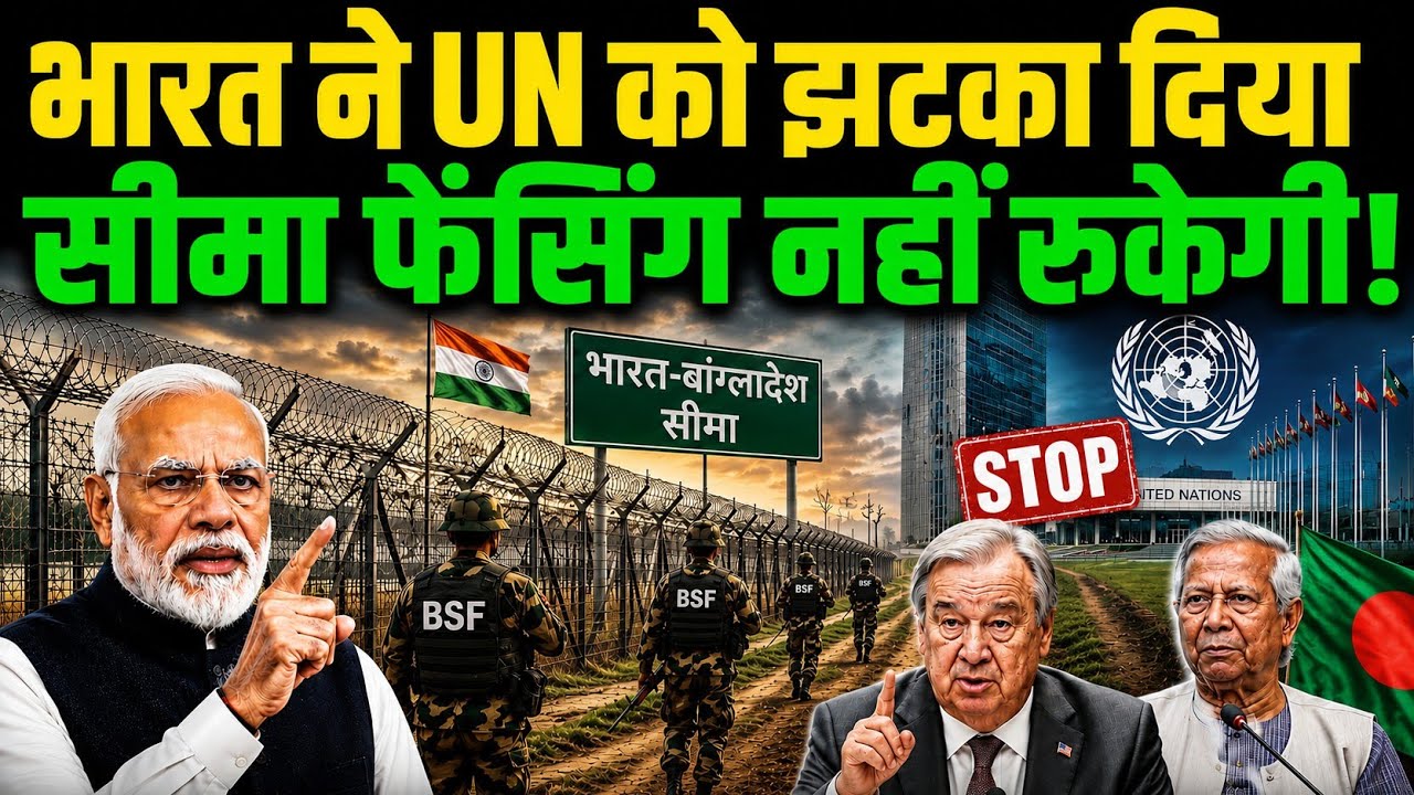 India vs Global Pressure: The Real Story Behind Bangladesh Border Fencing Dispute
