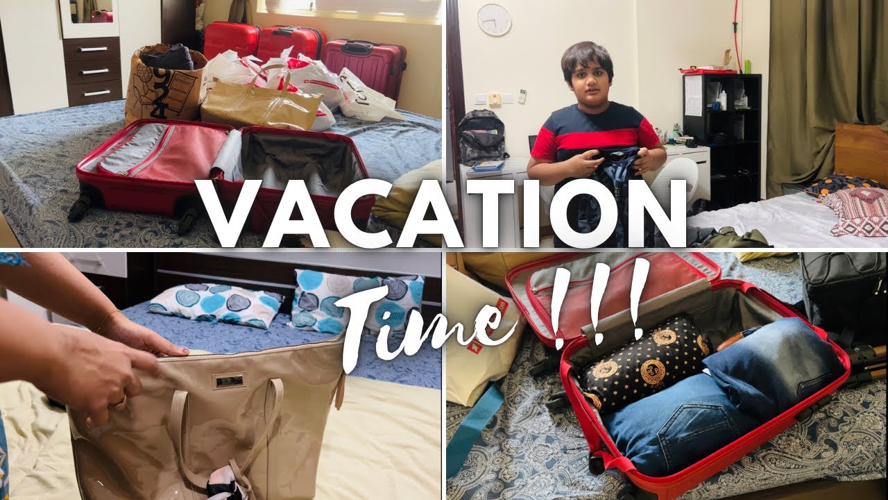 Flying Home for Vacation | How i Pack and What’s inside my Bag | Vlog