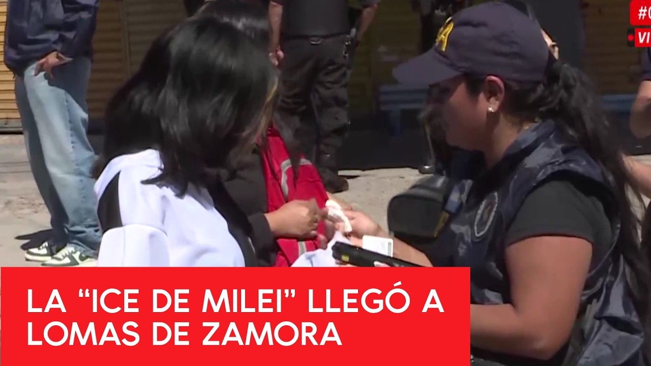 Nuevo operativo del ICE de Milei: desalojan inmigrantes ilegales