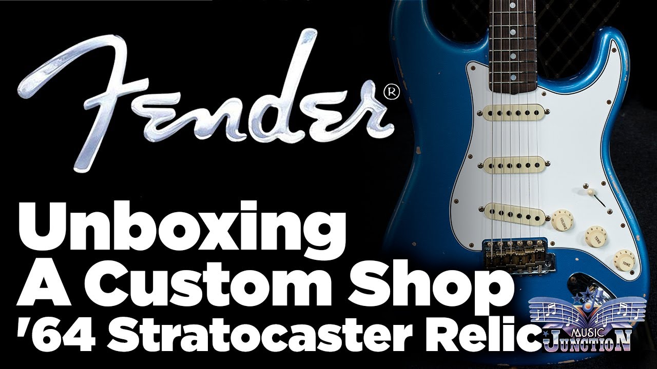 Fender Custom Shop Unboxing of a Fender Custom Shop '64 Stratocaster Relic
