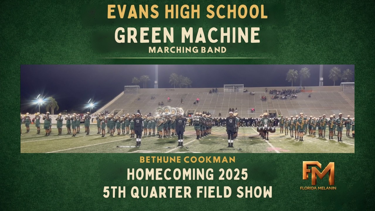 2025 Evans High School Green Machine FULL Performance | Bethune-Cookman Homecoming