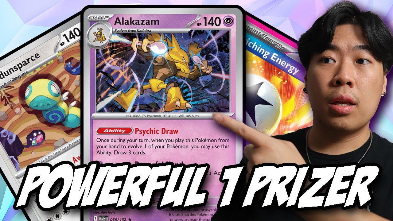 НОВАЯ ЛУЧШАЯ ПРИЗОВАЯ КОЛОДА? | Игровой процесс Alakazam Pokemon TCG LIVE