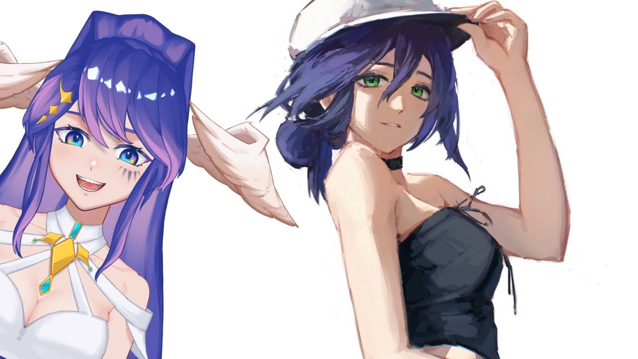 Painting and sketching practise! - Art Study | Art Stream - 85