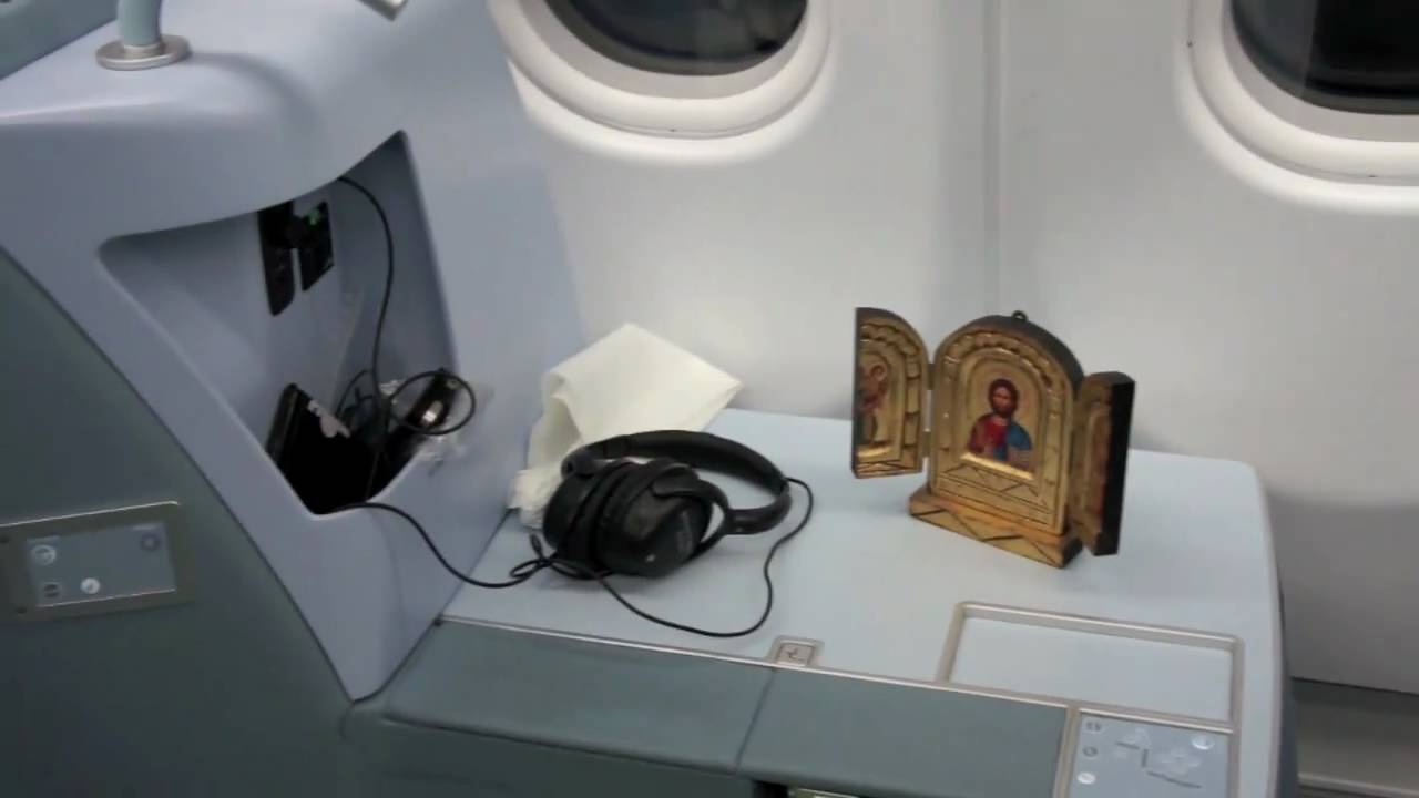 Finnair A330 New Business Class - Las Palmas - Helsinki, Nov 2010