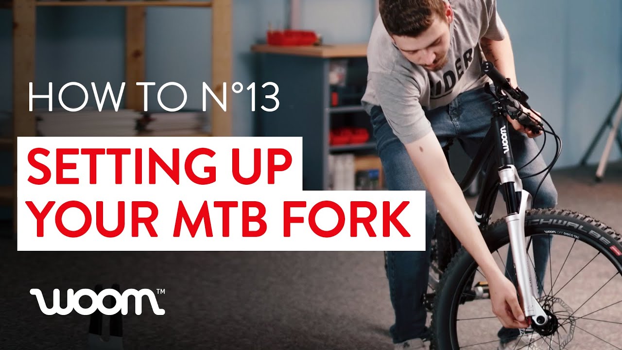 How to set up the suspension fork on your MTB | woom OFF AIR bikes
