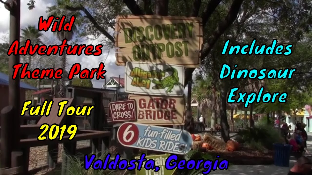 Wild Adventures Full Tour - Valdosta, Georgia
