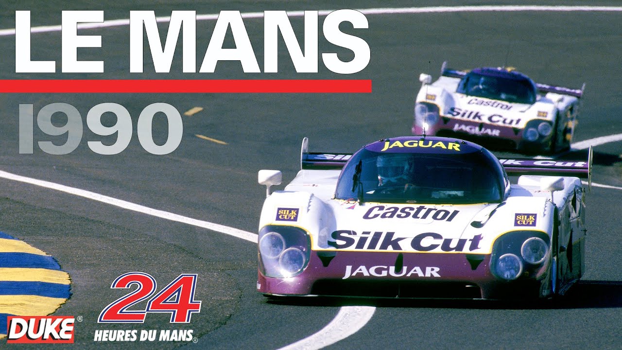 Big Crash at the 1990 Le Mans 24 Hour Race