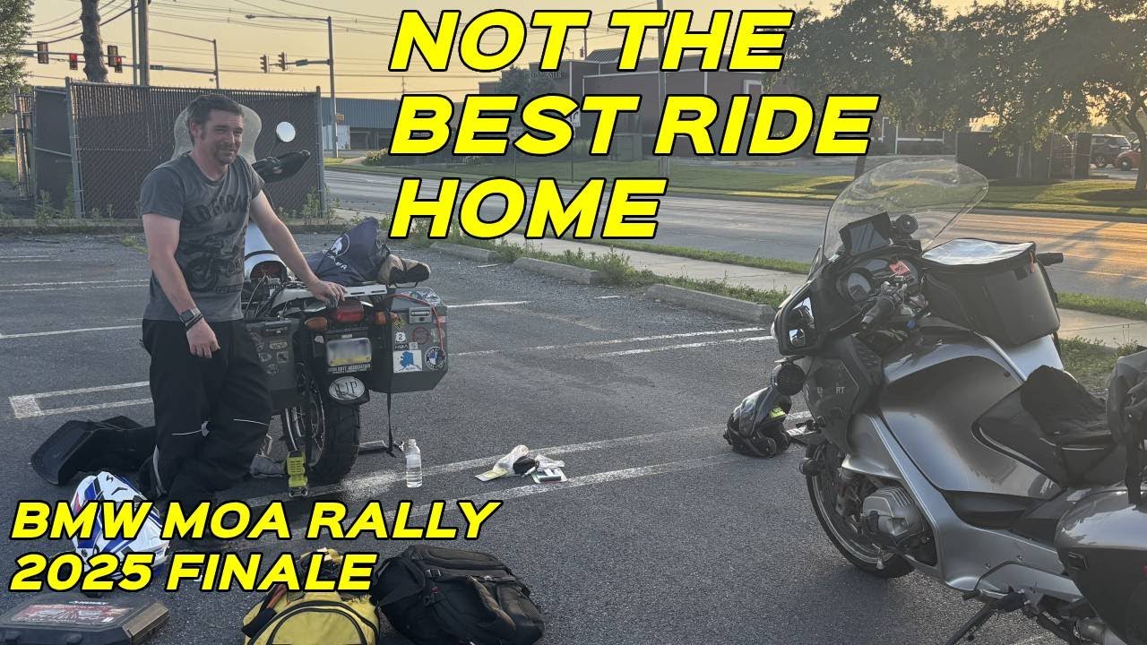 Bad News on My Way Back from Tennessee. BMW MoA Rally Finale