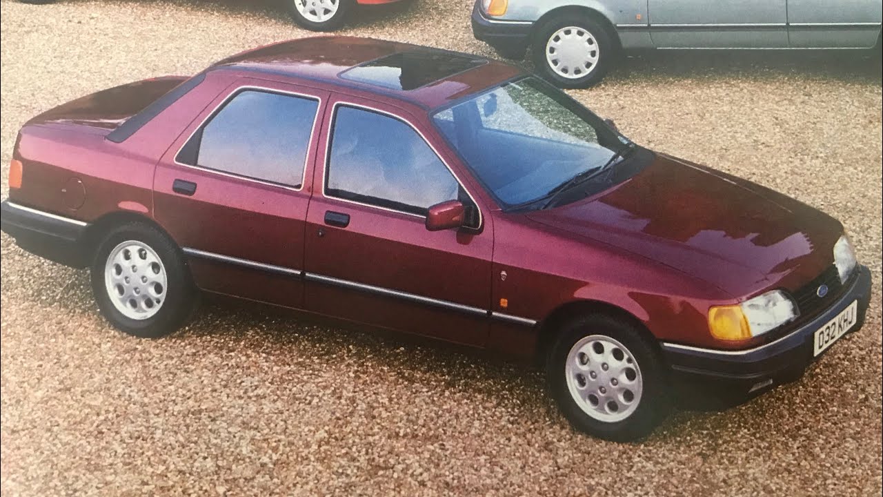 Ford Sierra and Sierra Sapphire brochure review 1987