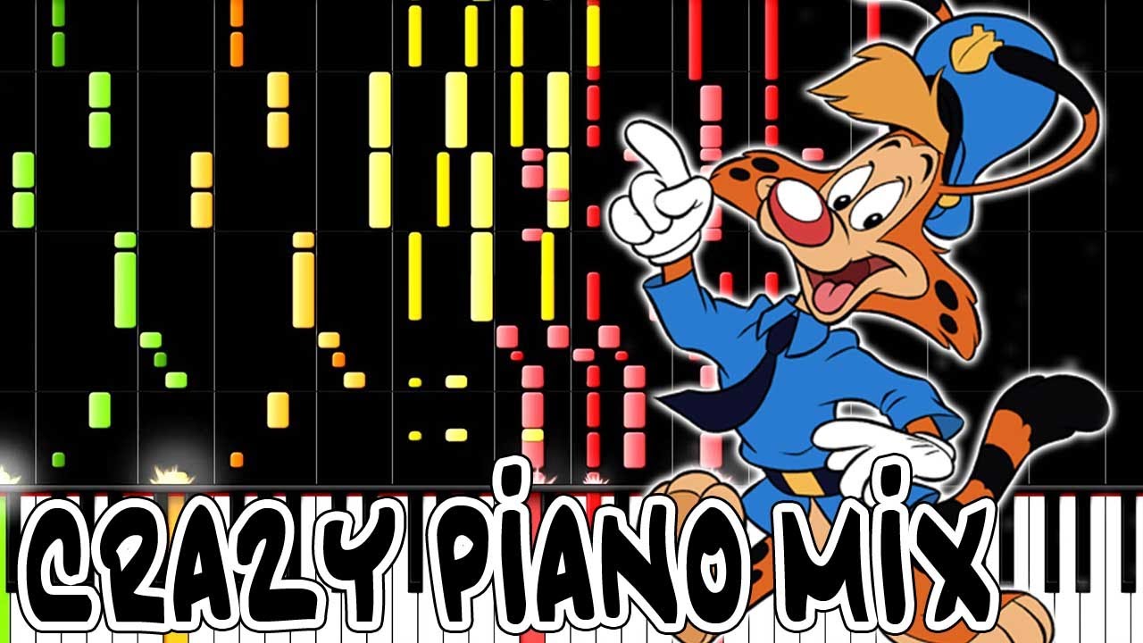 Crazy Piano Mix! BONKERS Main Theme