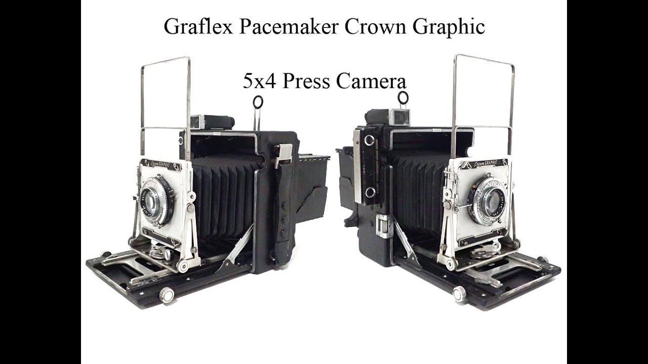 My Old Working Cameras Graflex Pacemaker Crown Graphic 5x4 Press Camera, the Speed Graphic Brother