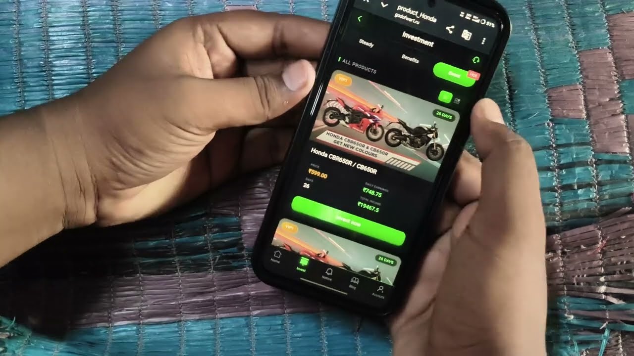 New investment app today | best investment app for daily income new earning app 💲 honda app #earn