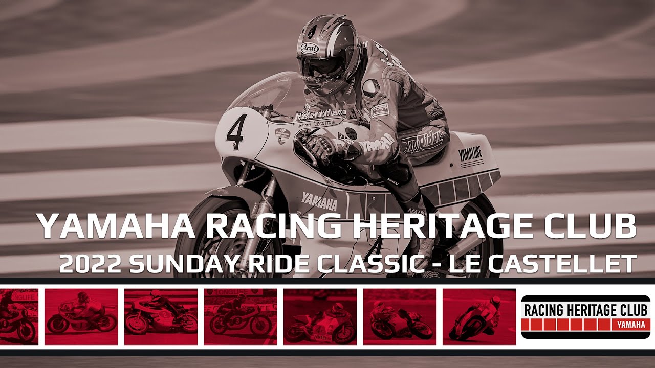 Yamaha Racing Heritage Club Stars at Sunday Ride Classic