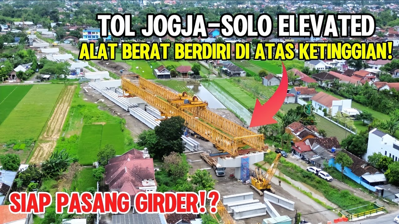 SELOKAN MATARAM SIAP BERUBAH JADI JALUR TOL‼️ Alat Berat Parkir di Atas Pilar ,Siap Kerja Besar‼️