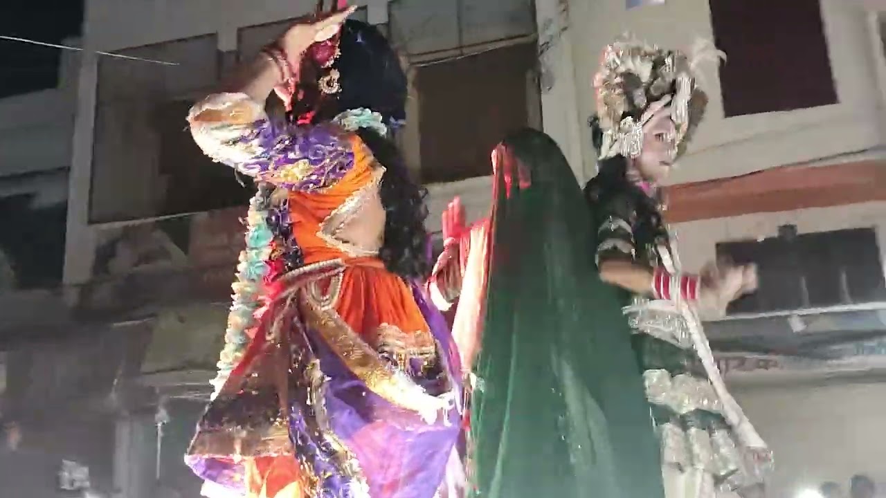 meerut delhi road sarda road ramleela ram shobha yatra 2025 part 1