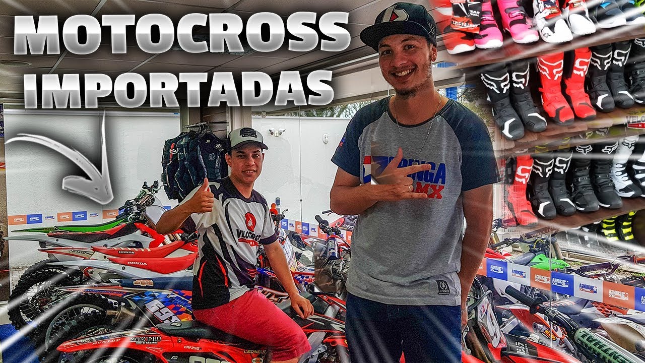 Paraíso do MOTOCROSS ,  Equipamentos e Motos Importadas  - Visita a loja Gringa MX em Curitiba-PR